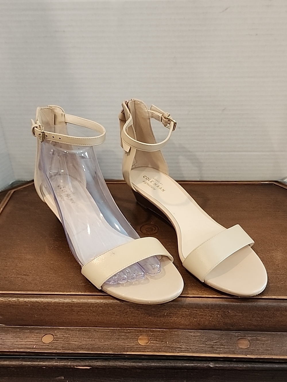 Cole Haan Adderly Wedge Sandals.  8B